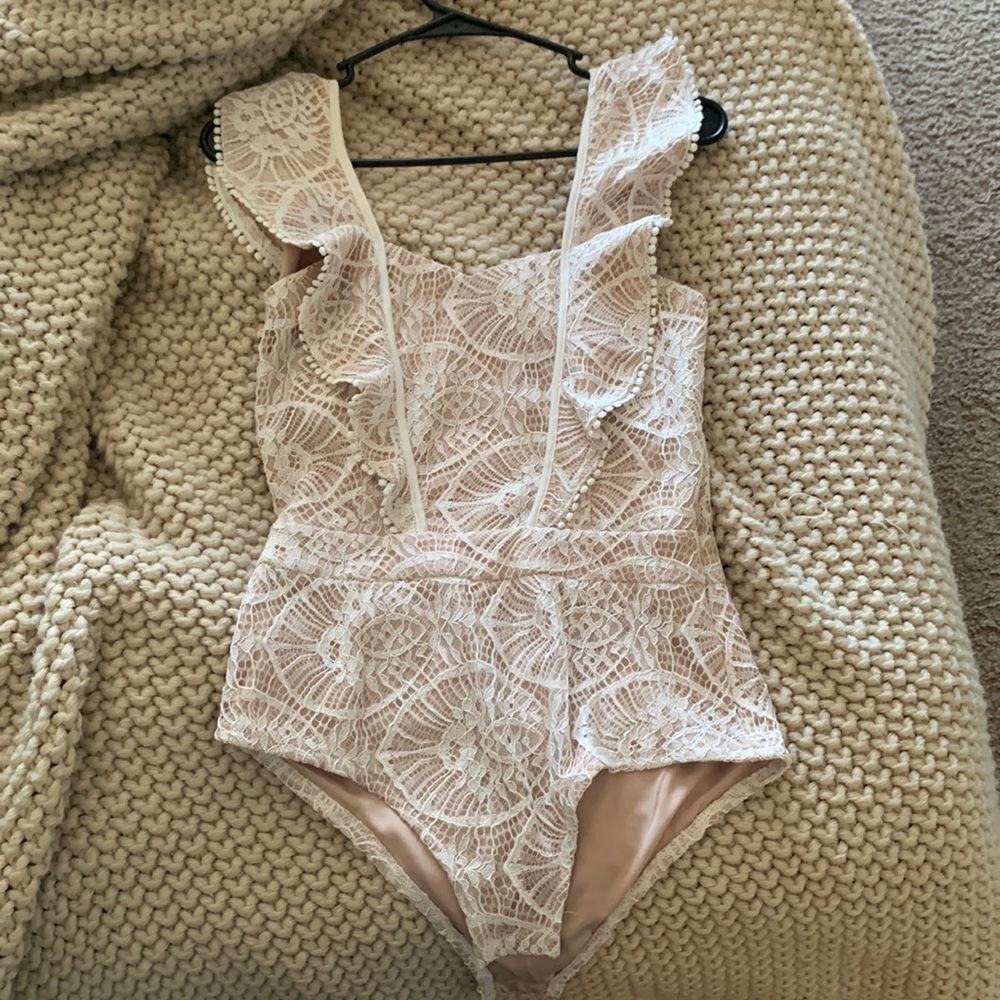 Lace body suit ✨ vici dolls